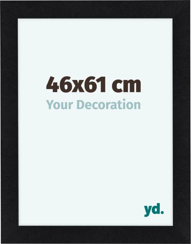 yd. Your Decoration - Fotolijst 46x61 cm - MDF - Zwart Mat - Como
