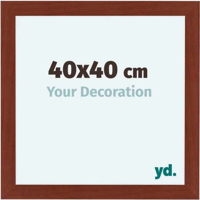 yd. Your Decoration - Fotolijst 40x40 cm - MDF - Kersen - Como