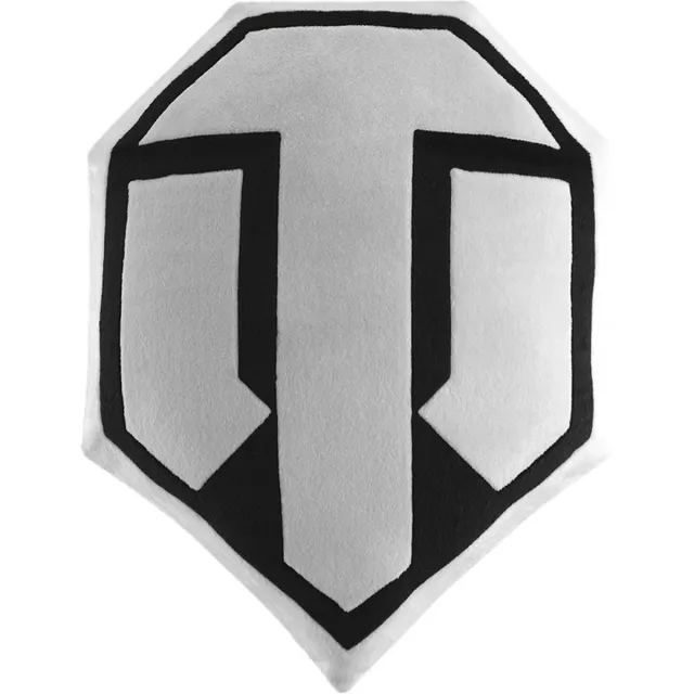 Weplay Merchandise WP Merchandise World of Tanks - Wit Sierkussen 42 cm Wit, Zwart