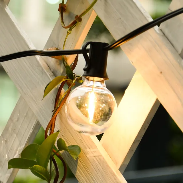 Homezie 6 losse G40 LED lampen voor Homezie lichtsnoer