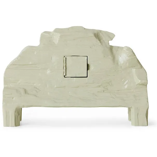 HKLIVING x Teun Zwets klok hout seafoam, foto 4