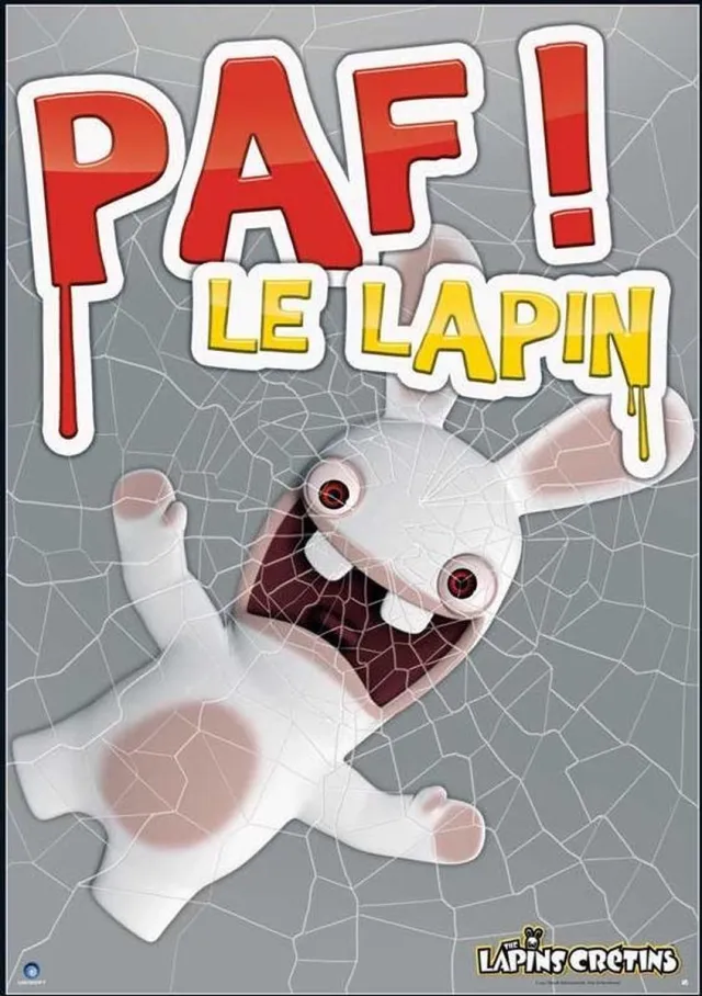 ABYSTYLE Poster Raving Rabbids - Paf The Rabbit 68x98cm Divers