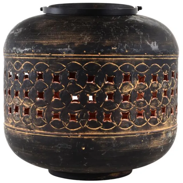 ikklus Lesli Living Lantaarn Massive copper 30x30cm Koper