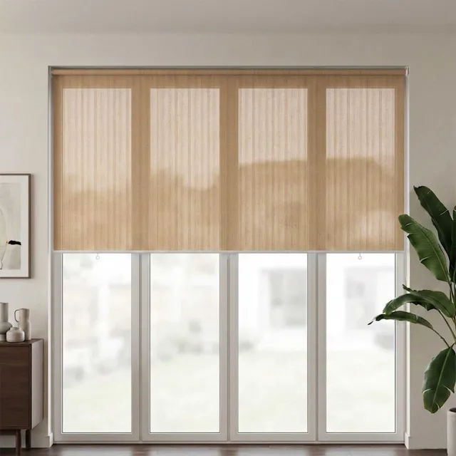 vidaXL Rolgordijn voor buiten 240x230 cm beige