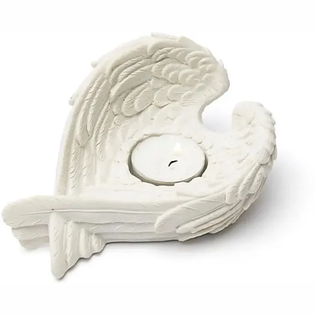 Mani Bhadra Engelenvleugels waxinelichthouder - Theelicht houder Angel Wings Meerkleurig