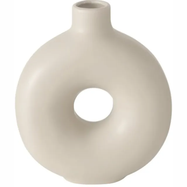 Boltze Home Vaas - Lanyo - taupe - 17x7x20 Beige