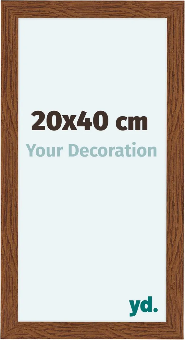 yd. Your Decoration - Fotolijst 20x40 cm - MDF - Eiken Rustiek - Como