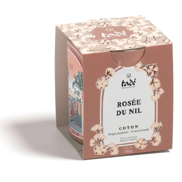 Tadé Rosée Du Nil Katoen Geurkaars Roze