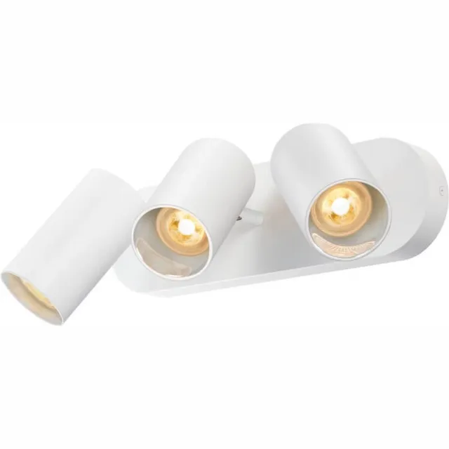 SLV 3-lichts opbouwspot Asto Tube wit - 3x GU10 - 1006428