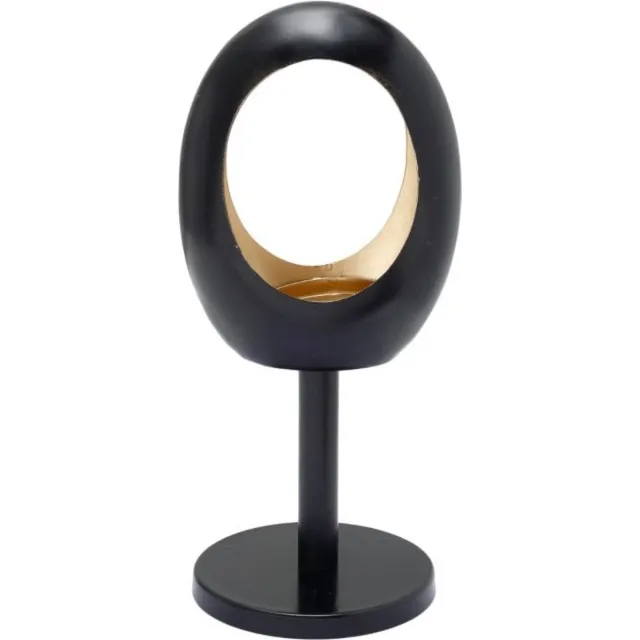 Branded by Kandelaar - Branded by - kandelaar op voet zwart - Herfst - 28 cm hoog