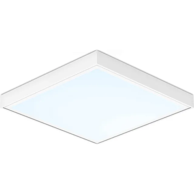 HOFTRONIC Opbouw LED Paneel - 60x60 cm - 36 Watt - 4860lm (135lm/W) - 6500K daglicht wit - 1-10V Dimbaar - Flikkervrij - UGR22 - 5 jaar garantie