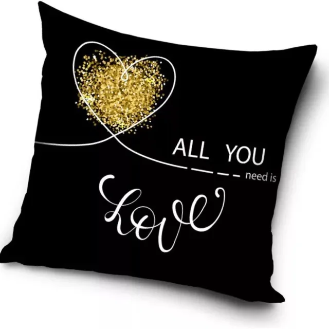 Sweet Home sierkussen Love 40 x 40 cm Multi