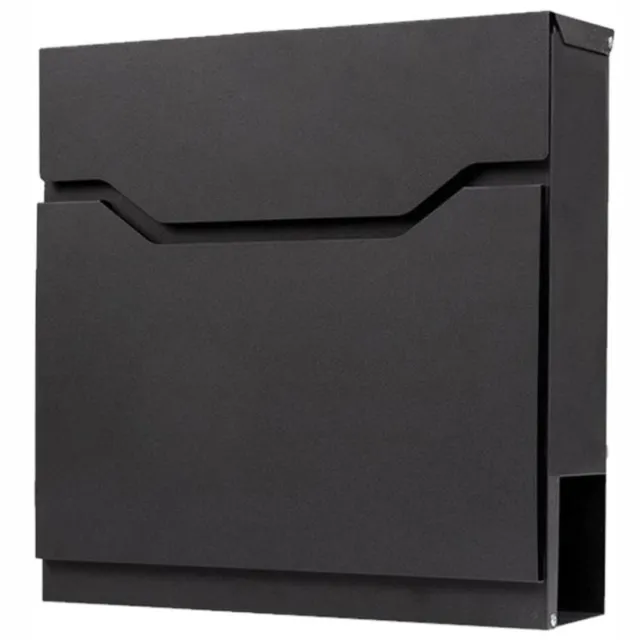 Brasq Brievenbus Premium PB300 zwart