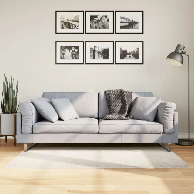vidaXL Vloerkleed IZA laagpolig Scandinavisch 80x150 cm crèmekleurig, foto 4