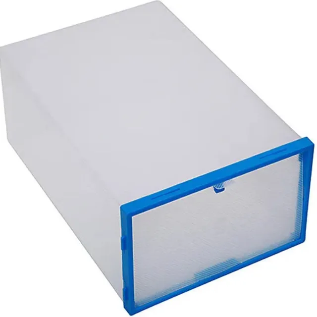 Home & Marker Schoenen Opbergsysteem - Opbergdozen voor Schoenen - Plastic Schoenendoos - Schoenenbox - 12 stuks - SHOEZY Transparant