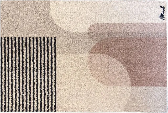 Mad About Mats ARDA - deurmat badmat - droogloop/touch - wasbaar - 50x75cm nude