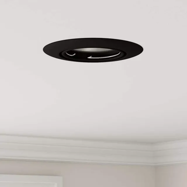 vidaXL Spotje 24 st Zwart 9 x 9 x 2.5 cm Metaal
