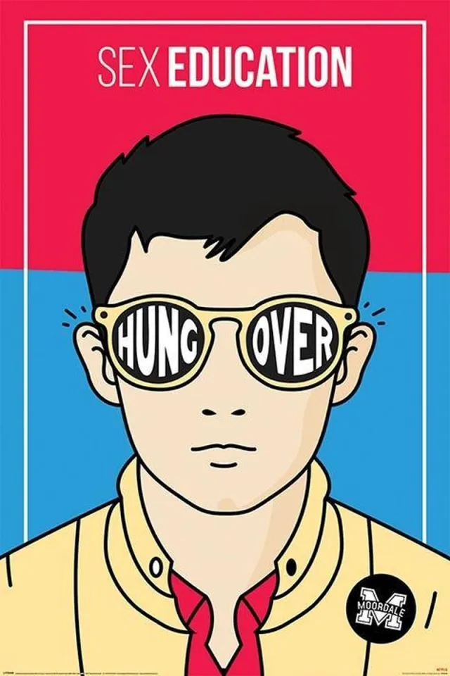 Netflix Sex Education Hungover - Maxi Poster Multi color