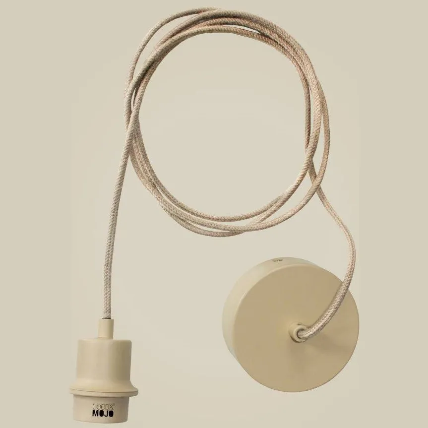 Good&Mojo Lumbini hanglamp beige, foto 7