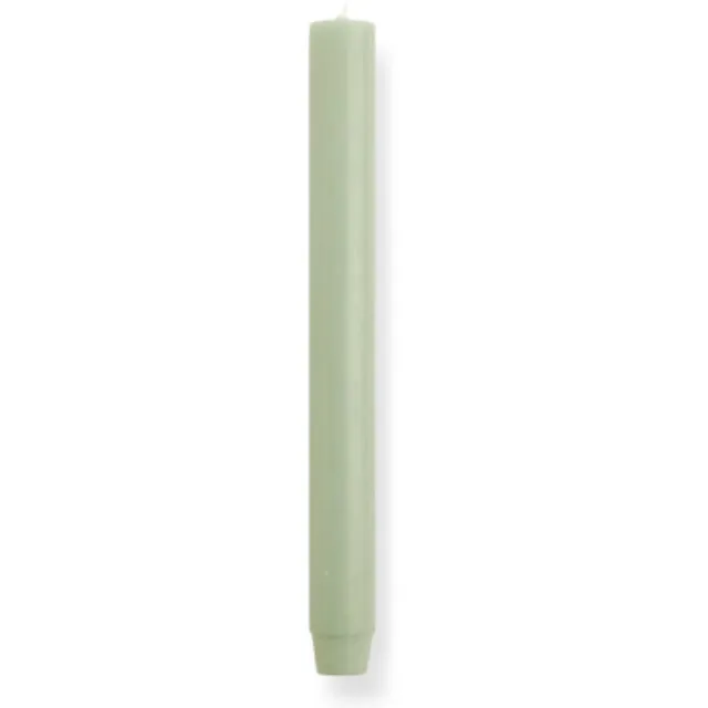 Rustik Lys Dinerkaarsen Doos 20 stuks Sage Groen 2.6 x 29 cm