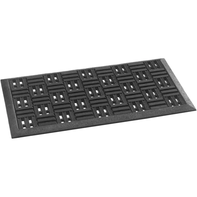 MD-Entree MD Entree - Deurmat - Rubbermat - Marathon - 40 x 60 cm Zwart