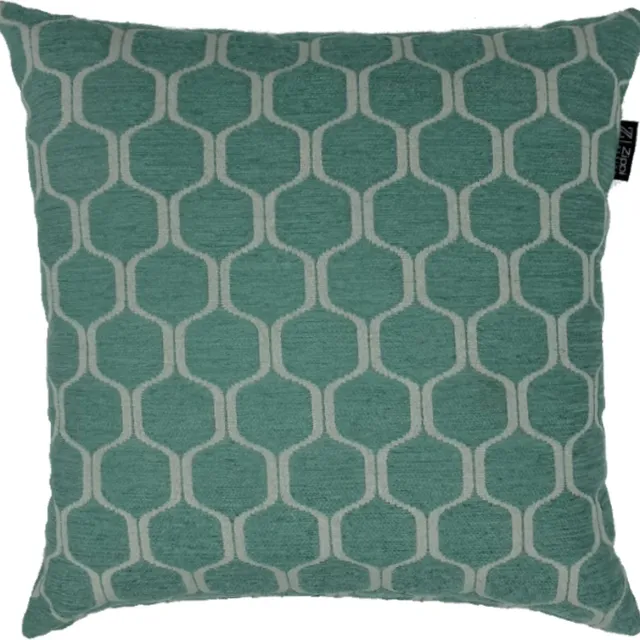Zippi Design Honey Bee Aqua Sierkussen 45x45 cm luxe kleur mint groen