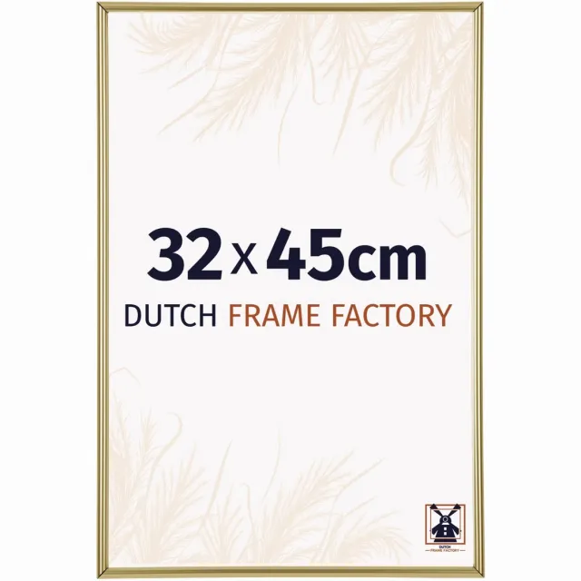 Dutch Frame Factory Fotolijst 32x45 cm - Kunststof - Goud - Angers