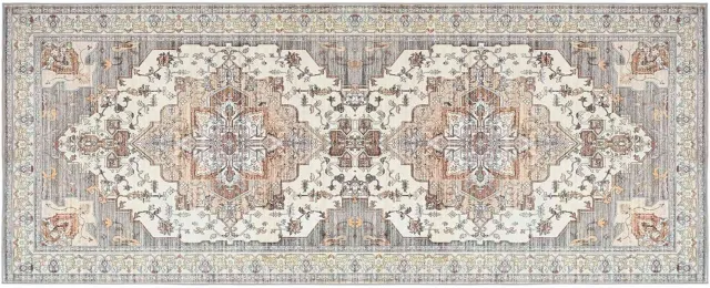vidaXL Tapijt - ORIZ - Bruin - 80 - x - 200 - cm - 100% - Polyester