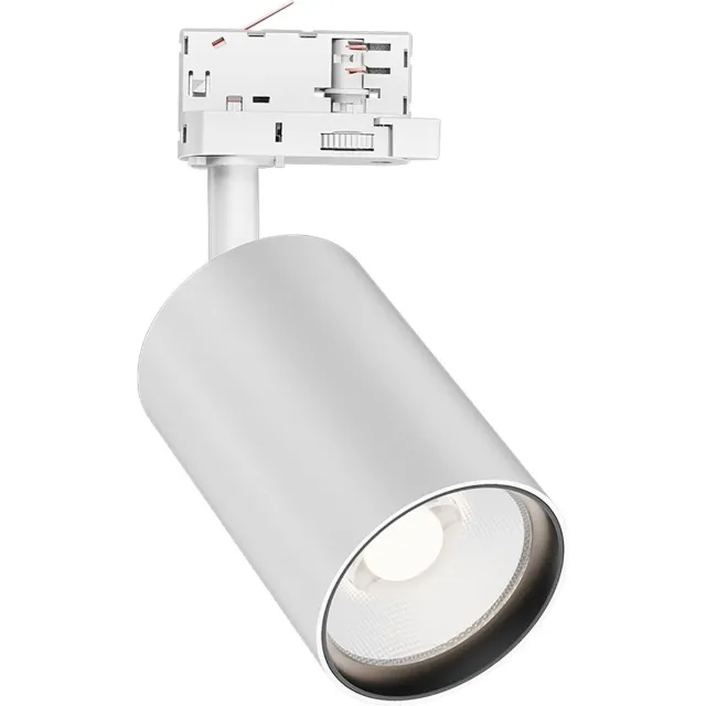 BES LED LED Railspot - Track Spot - Brinton Sonly - 3-Fase - 30W 2960lm 38D - Helder/Koud Wit 6000K - Wit