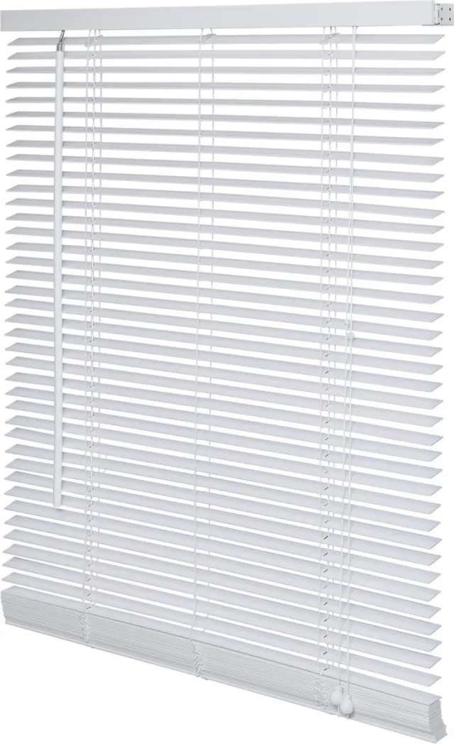 Intensions Jaloezie - Hout - Lamelbreedte 25mm - Uni Wit - 140x175cm - Intensions - FSC