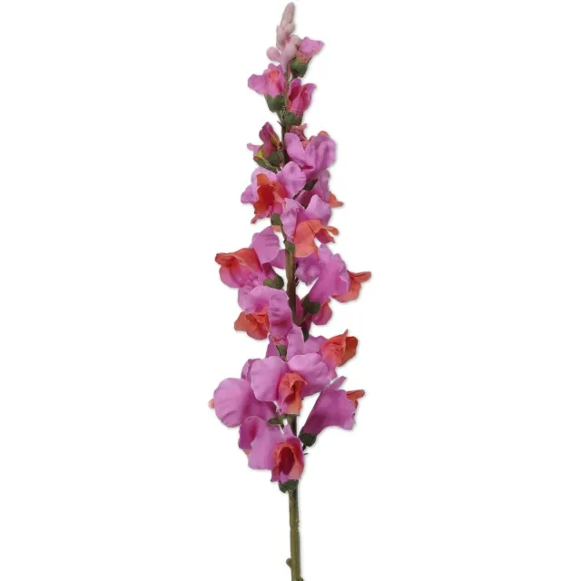 Viv! Home Luxuries Leeuwenbek - kunstbloem - roze - 96cm