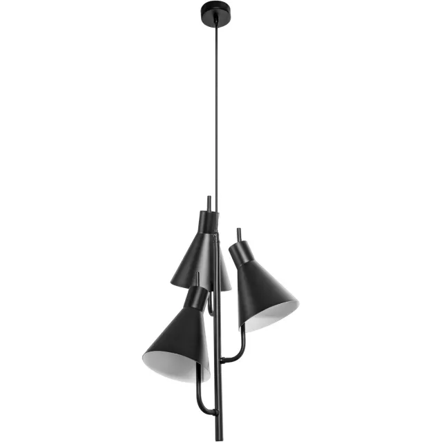 Osram DECOR Tokio Hanglamp, zwart, 14W, 1260lm, LED module met warm witte lichtkleur (3000K), Japanse stijl, lange levensduur van 30.000 uur, IP20 bescherming
