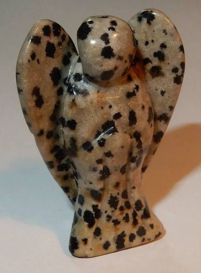 Shanna's Gems and more Jaspis Dalmatiër Engel beige