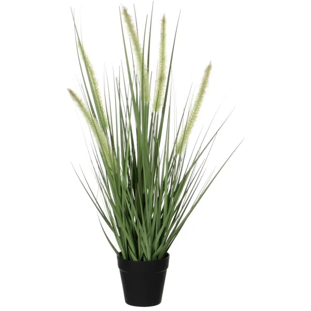 Mica Decorations Dogtail Gras Kunstplant - H53 x Ø30 cm - Groen