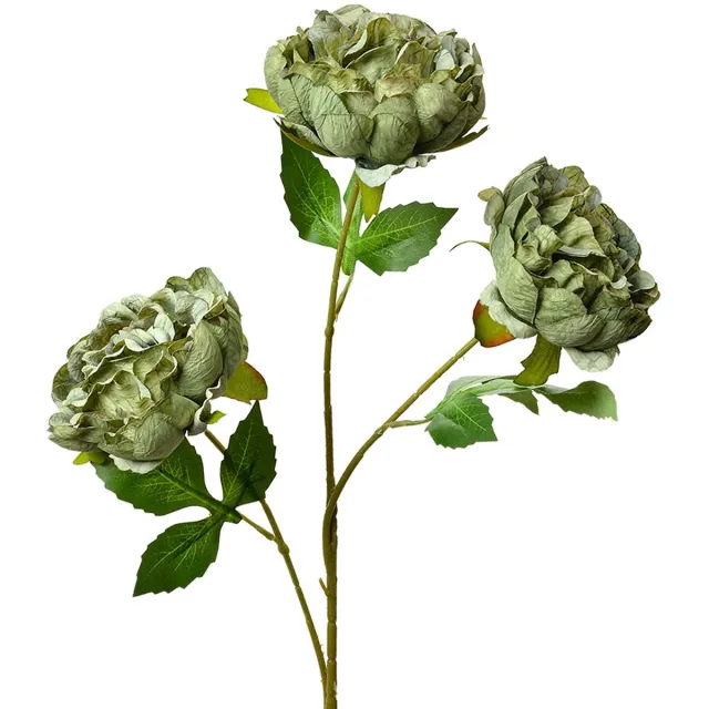 Clayre & Eef Kunstbloem 80 cm Groen Kunststof