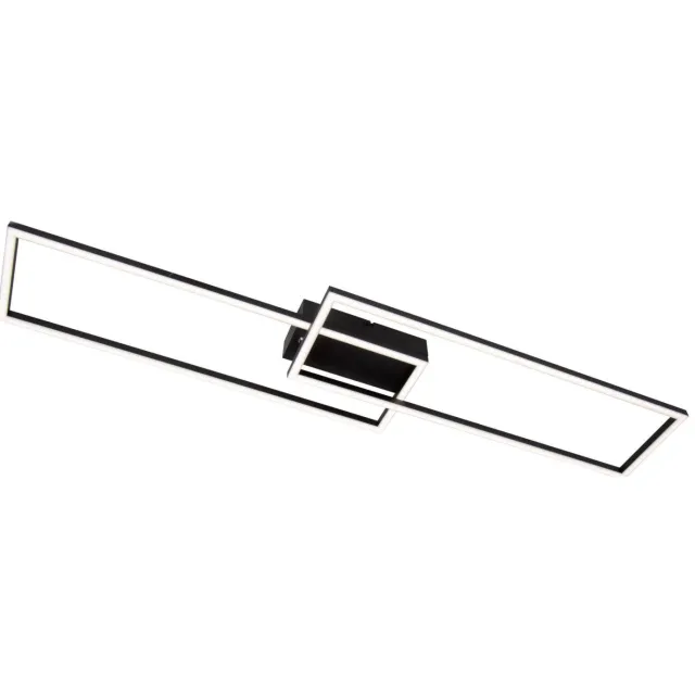 Lucide ARIANNE - Plafondlamp - LED - CCT - 1x23W 2700K/4000K ARIANNE Zwart