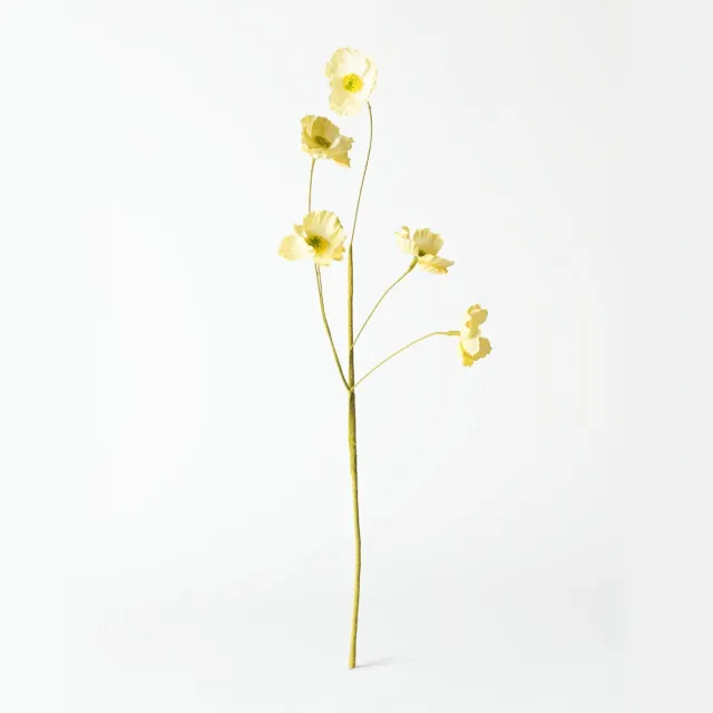 HEMA Kunstbloem boterbloem 55cm lichtgeel (lichtgeel)
