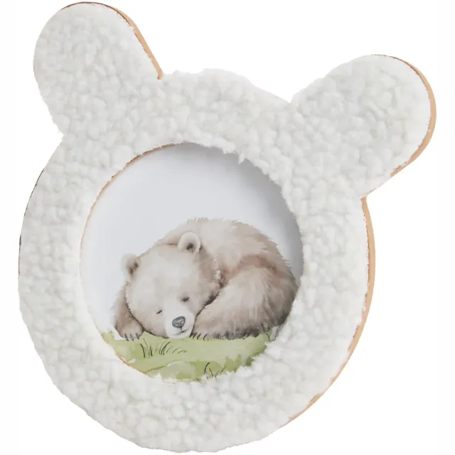 Teddy fotolijst - photo frame - teddy - 16x16 wit