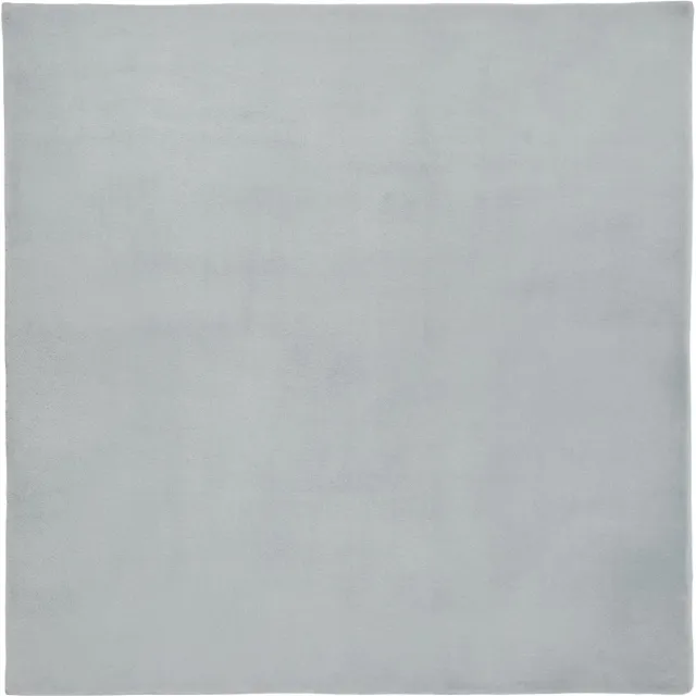 Beliani VANTIRA - Vloerkleed - Lichtgrijs - 160 x 160 cm - Kunstbont