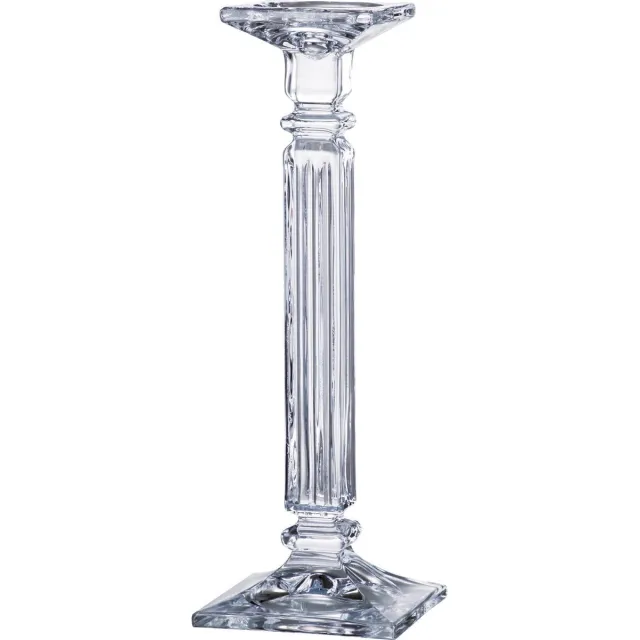 Crystal Bohemia Majestueuze kristallen kaarsenhouder EMINENCE - Crystal Bohemia - kandelaar kristal - 35 cm hoog Transparant