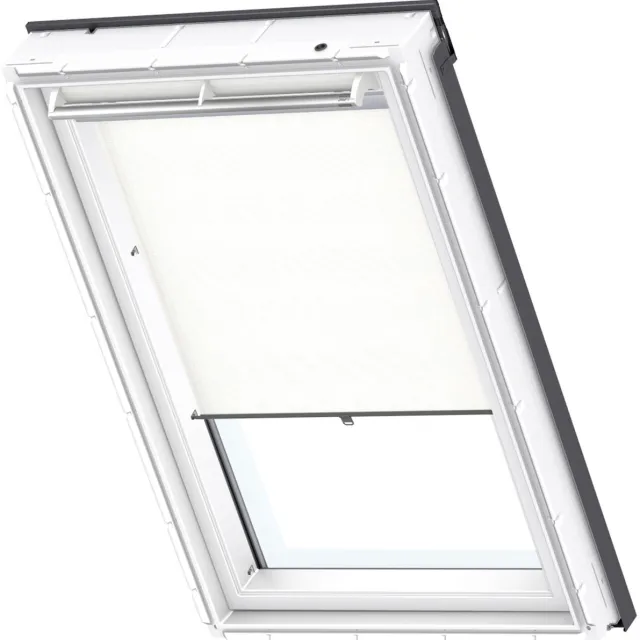 VELUX Lichtdoorlatend rolgordijn - Wit - Handbediend met haakjes - Type: RHL PK00 1028