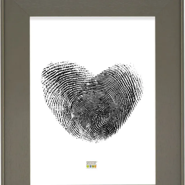 Deknudt Frames fotolijst S884S7 - taupe - breed - hout - foto 50x50 cm