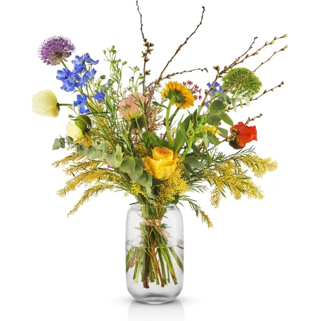Eva Solo Acorn Vaas 22 cm Clear - Glas - Transparant