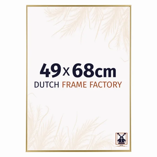 Dutch Frame Factory Fotolijst 49x68 cm - Kunststof - Goud - Easy