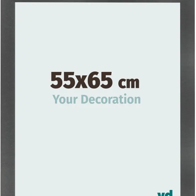 yd. Your Decoration - Fotolijst 55x65 cm - MDF - Zwart Mat - Pisa