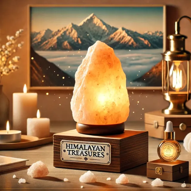 Himalayan Treasures® Zoutlamp - Himalaya Zoutsteen Lamp Inclusief B15 Lampje - Himalayazout Tafellamp 3 tot 5kg- Sfeerlamp met Snoer - Nachtlamp - Nachtlampje ORANJE/