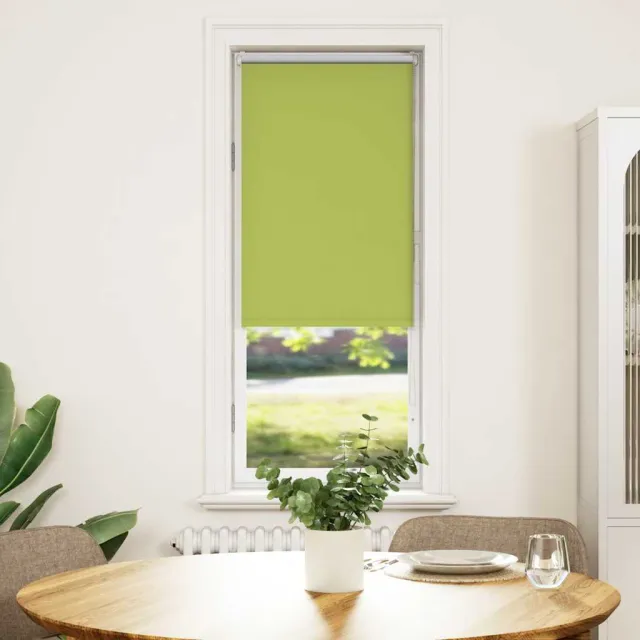 vidaXL Rolgordijn verduisterend 60x175cm stofbreedte 55,7 cm polyester Groen