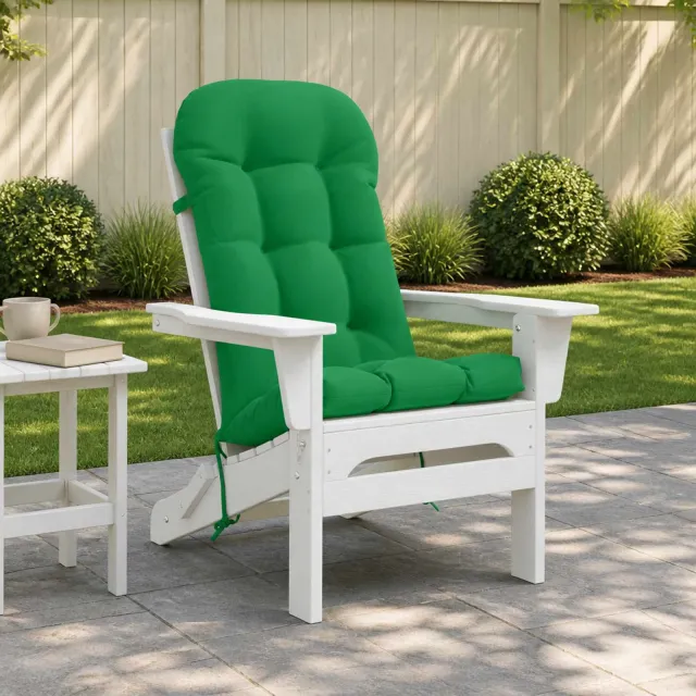 vidaXL Adirondack stoelkussen PUTTEN 100% Polyester Groen