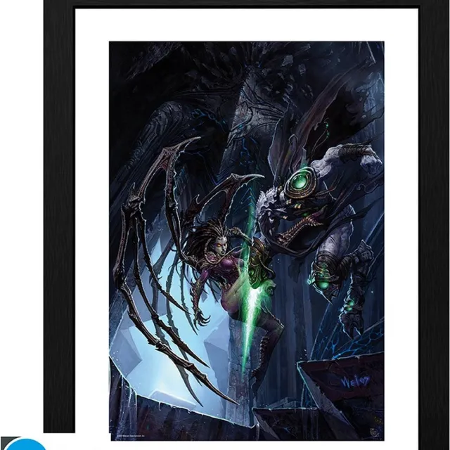 GB eye Art Print Star Craft II - 30x40 cm (inclusief kader)