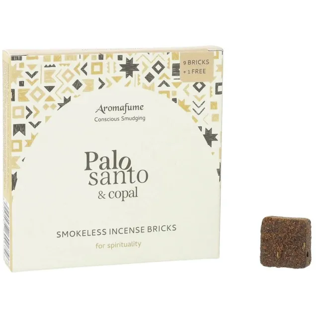 Aromafume wierookblokjes - Palo Santo met copal - doosje 9 stuks Palo santo & Copal